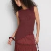 Paula Echevarría strikket asymmetrisk top