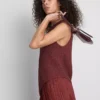 Paula Echevarría strikket asymmetrisk top