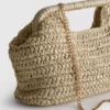 Paula Echevarría vævet crossbody-taske