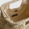 Paula Echevarría vævet crossbody-taske