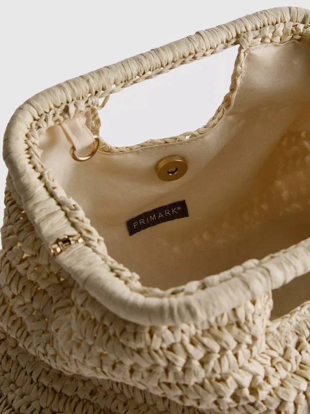 Paula Echevarría vævet crossbody-taske