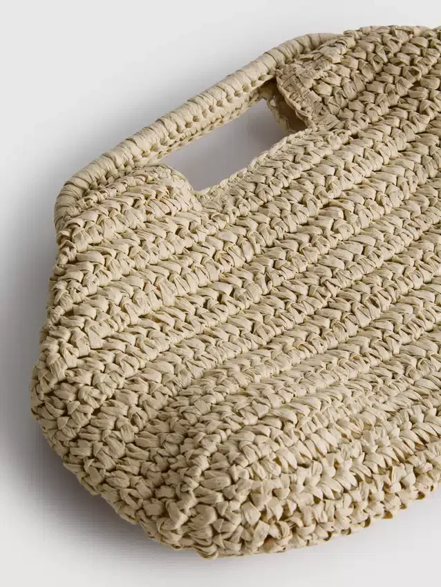 Paula Echevarría vævet crossbody-taske