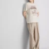 Peanuts Snoopy bomulds-café-T-shirt