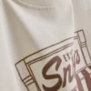 Peanuts Snoopy bomulds-café-T-shirt