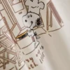 Peanuts Snoopy bomulds-café-T-shirt
