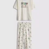 Peanuts Snoopy-pyjamasser med grafisk motiv