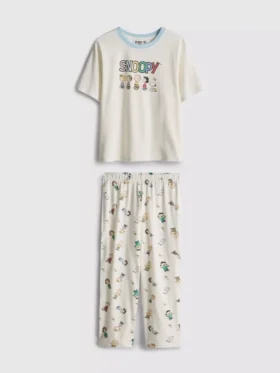 Peanuts Snoopy-pyjamasser med grafisk motiv