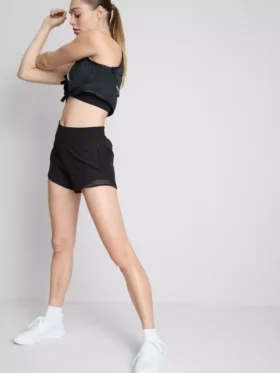 Performance-shorts med meshpaneler