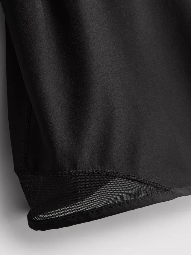 Performance-shorts med meshpaneler