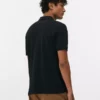 Piqué-polo-T-shirt i bomuld