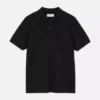 Piqué-polo-T-shirt i bomuld