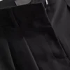 Plisserede bermuda-shorts