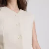 Poleret sweatshirt-vest