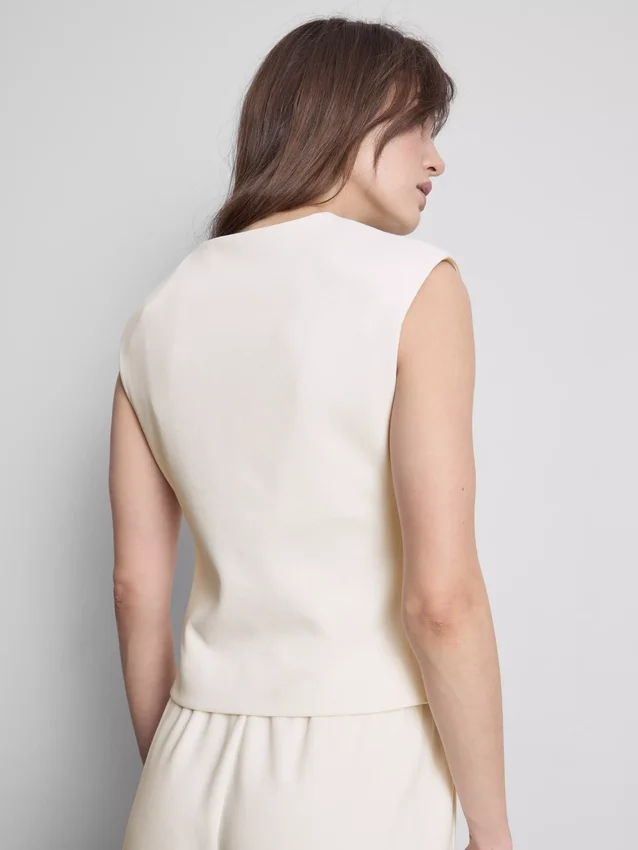 Poleret sweatshirt-vest