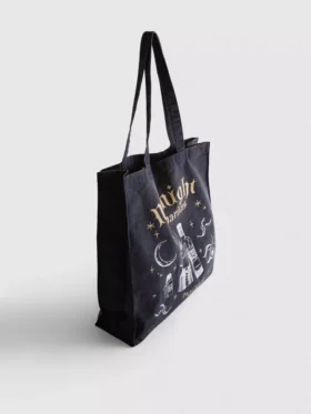 Praktisk totebag med magisk grafisk motiv