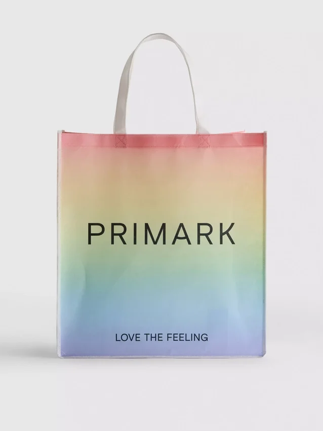 Primark Pride stor genanvendelig taske