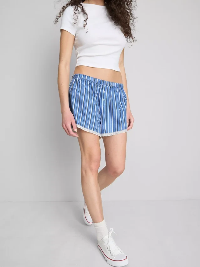 Primark-scenen | Boxershorts med blonder og striber