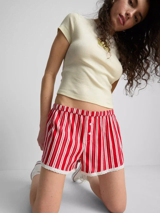 Primark-scenen | Boxershorts med blonder og striber