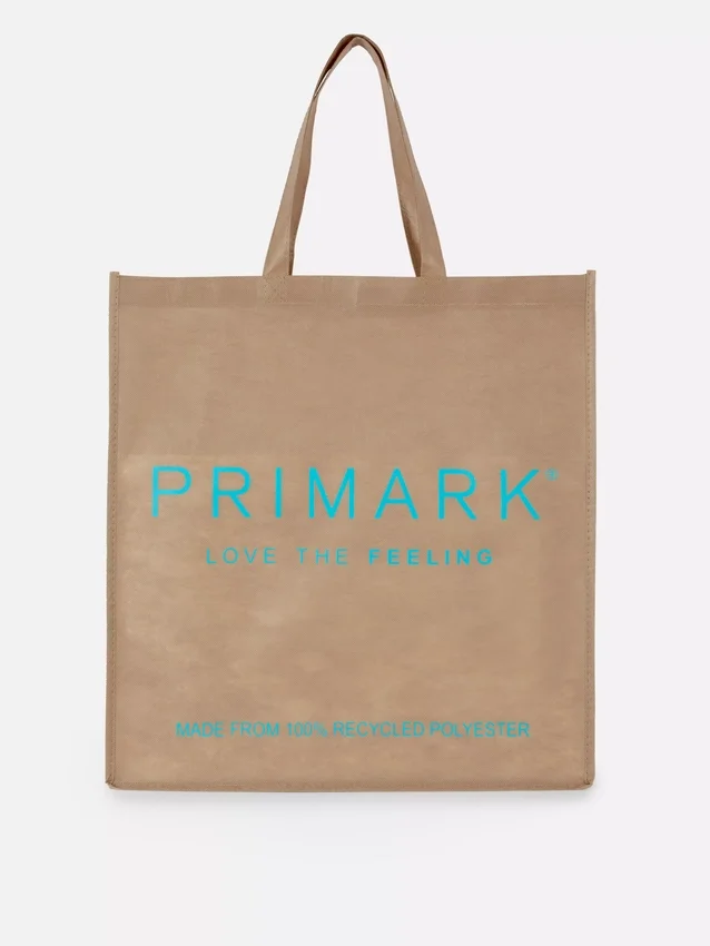 Primark stor genanvendelig taske