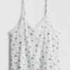 Pyjamas-cami-top med højt modalindhold