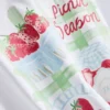 Pyjamasbluse med grafisk mønster