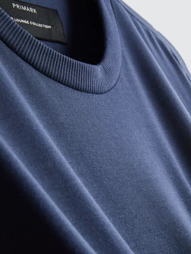 Pyjamasbluse med korte ærmer