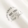 Pyjamassæt i bomuld med rund hals og print