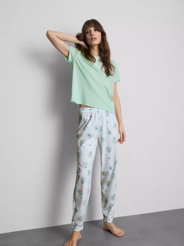 Pyjamasser i bomuld med print