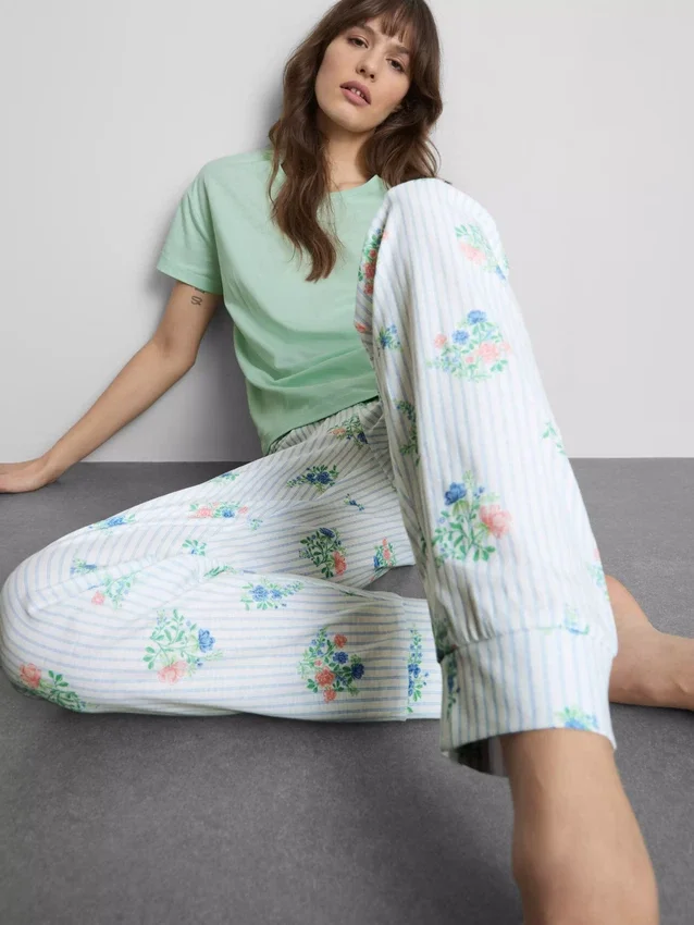 Pyjamasser i bomuld med print