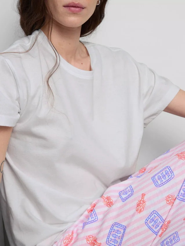 Pyjamasser i bomuld med print