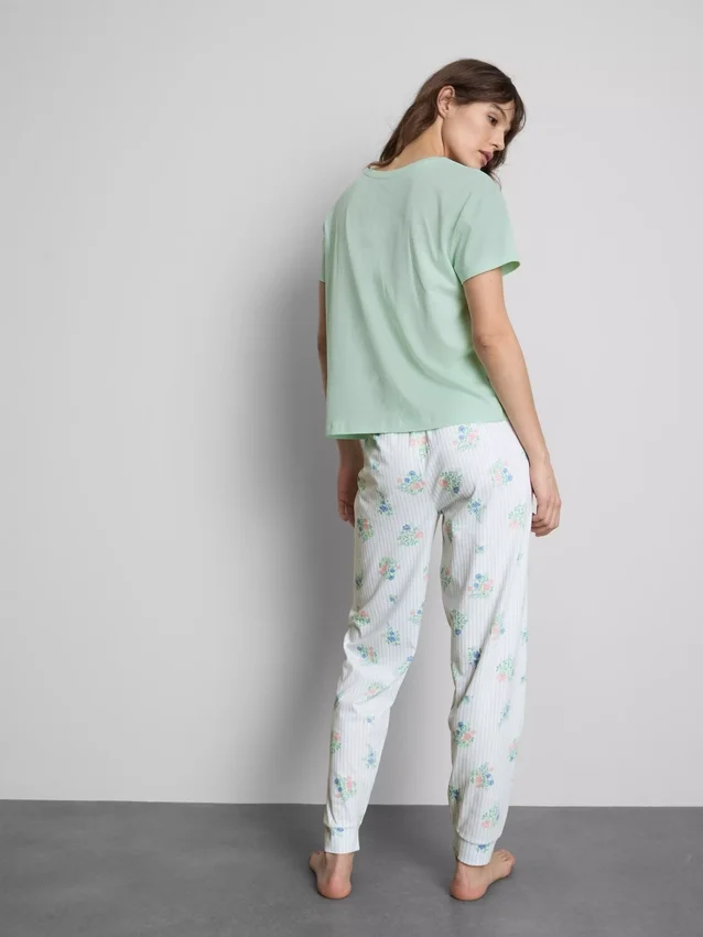 Pyjamasser i bomuld med print