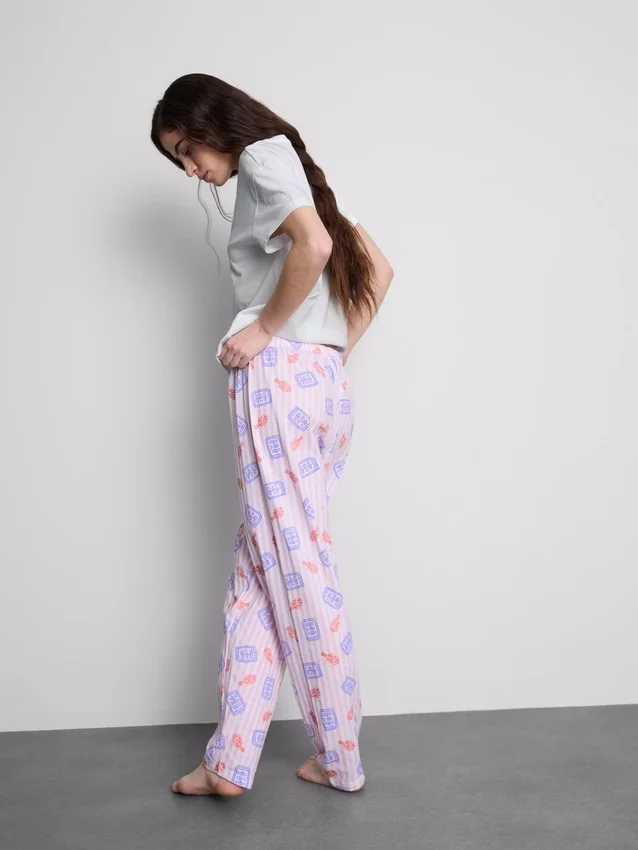 Pyjamasser i bomuld med print