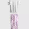 Pyjamasser i bomuld med print