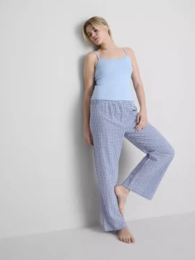 Pyjamasser i bomuldsgingham