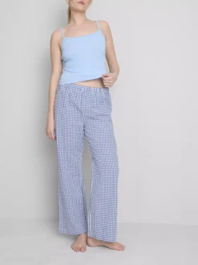 Pyjamasser i bomuldsgingham