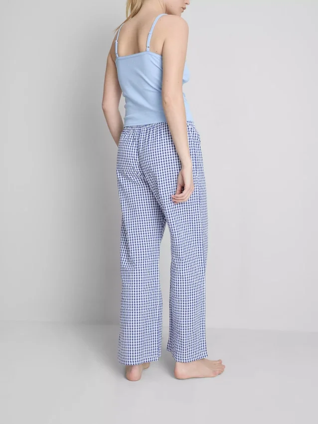 Pyjamasser i bomuldsgingham