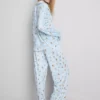 Pyjamasser i boyfriend-stil med Ice Age-motiv