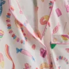 Pyjamasser i boyfriend-stil med sødt motiv