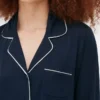 Pyjamasser i jersey med lange ærmer i boyfriend-stil
