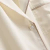 Pyjamasser i satin i boyfriend-stil