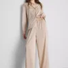 Pyjamasser i satin i boyfriend-stil