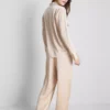 Pyjamasser i satin i boyfriend-stil