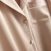 Pyjamasser i satin i boyfriend-stil