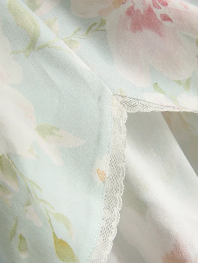 Pyjamasser med blomsterprint