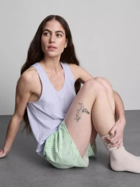 Pyjamasser med bomuldstop og shorts