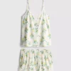 Pyjamasser med cami og shorts