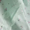Pyjamasser med cami-top og blonderkant