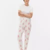 Pyjamasser med korte ærmer og print