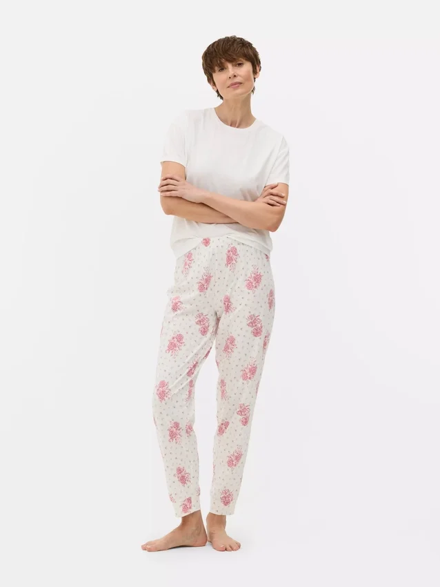 Pyjamasser med korte ærmer og print