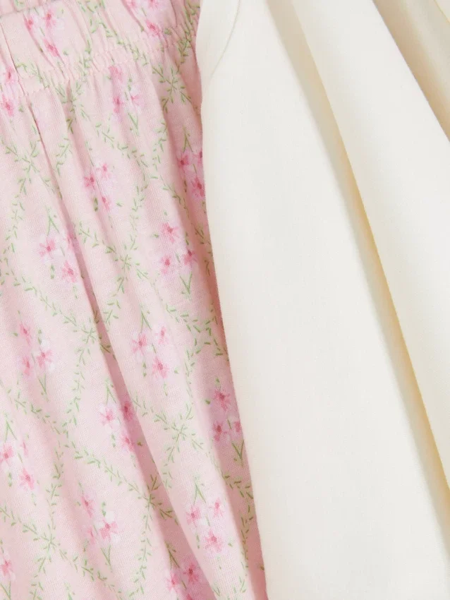 Pyjamasser med korte ærmer og print
